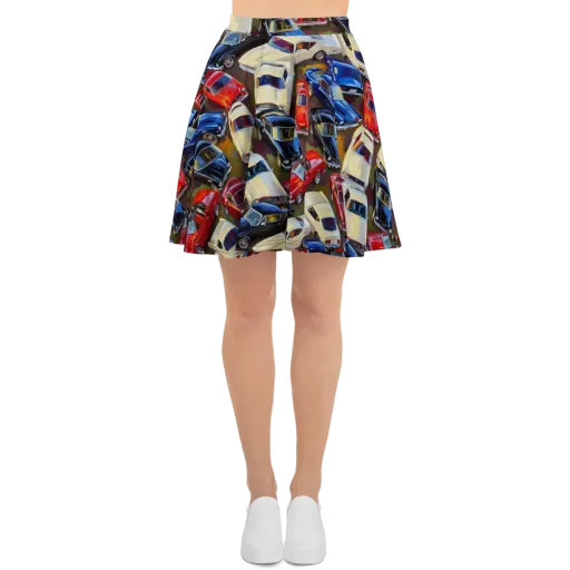 Vintage Velocity on a Skater Skirt