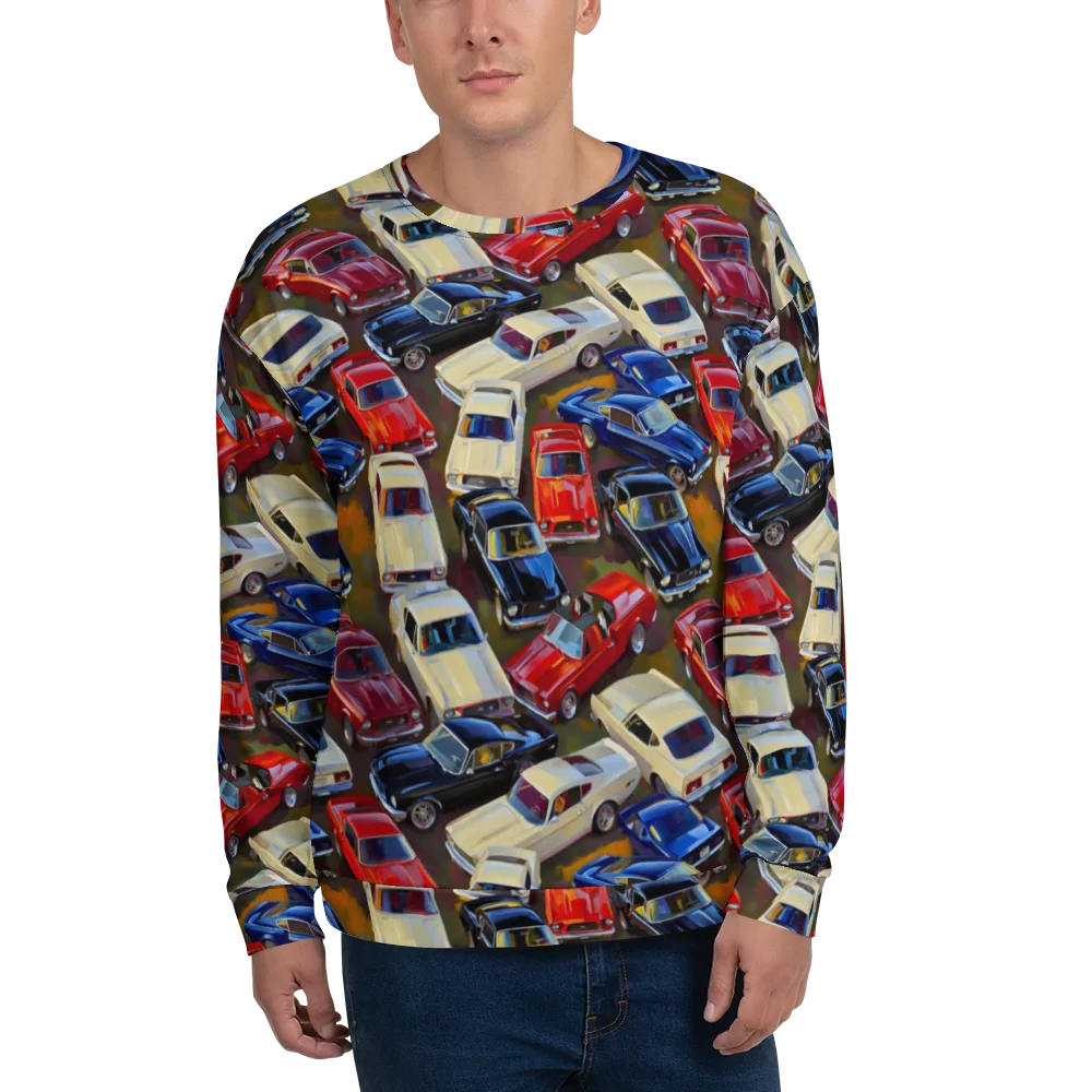 Vintage Velocity on Sweatshirt — Front