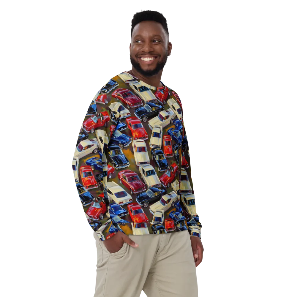Vintage Velocity on Sweatshirt — Front
