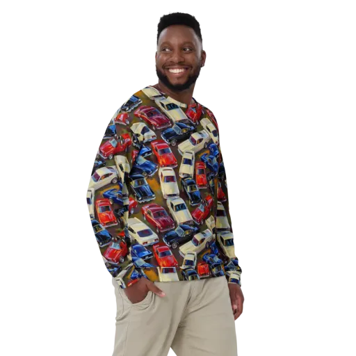 Vintage Velocity on a Sweatshirt