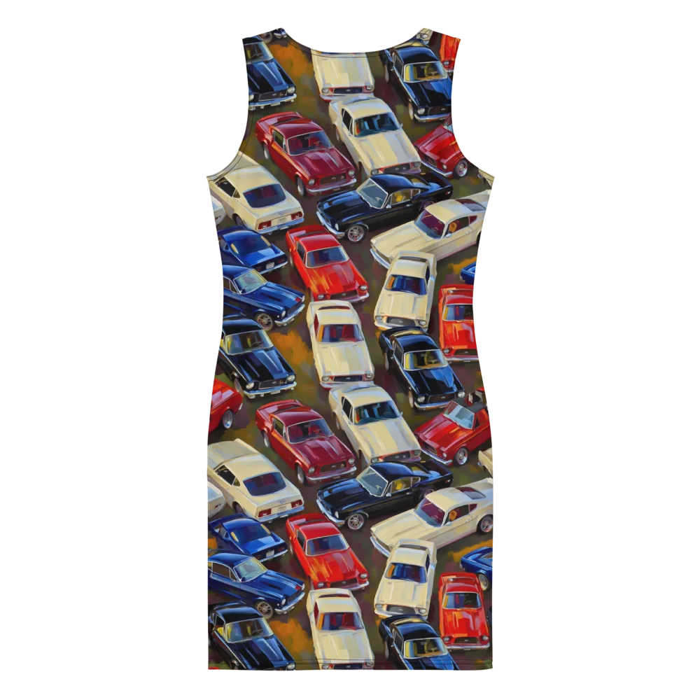 Vintage Velocity on Bodycon Dress — Back