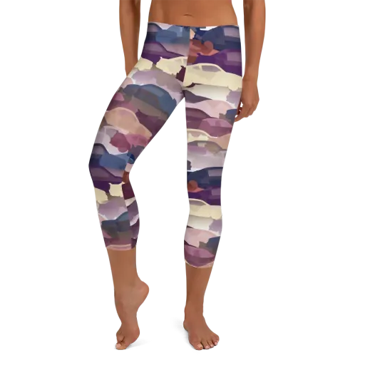 Chromatic Traffic on a Capri Leggings