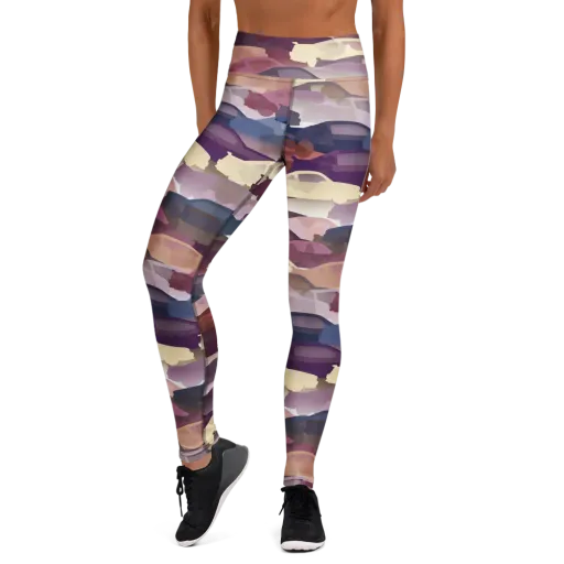 Chromatic Traffic on a Yoga Leggings