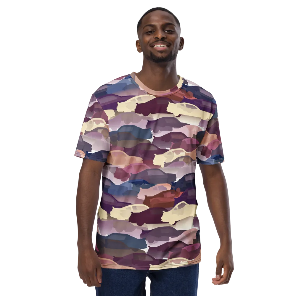 Chromatic Traffic on Men's Crew Neck T-Shirt — Front