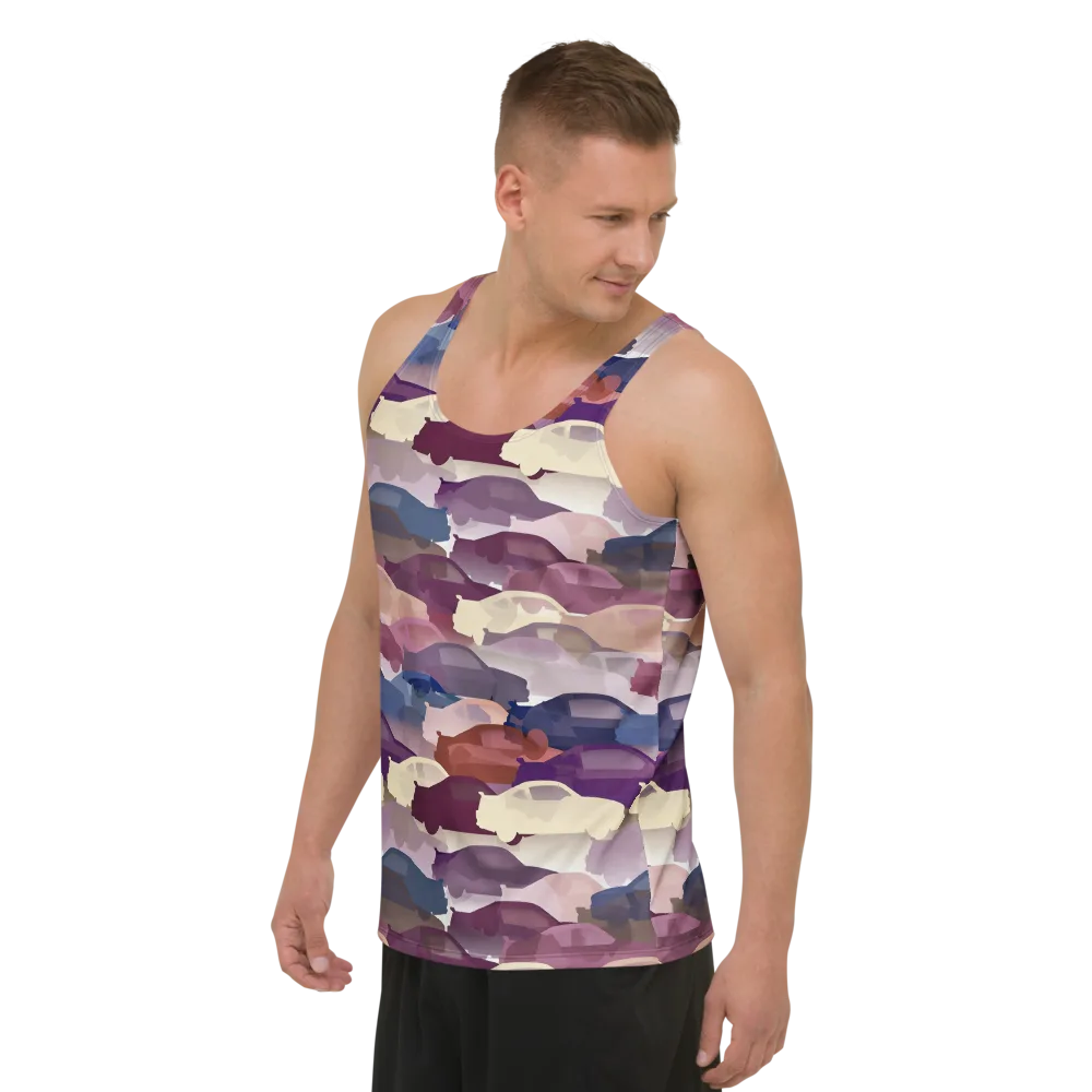 Chromatic Traffic on Men's Tank Top — Left Front