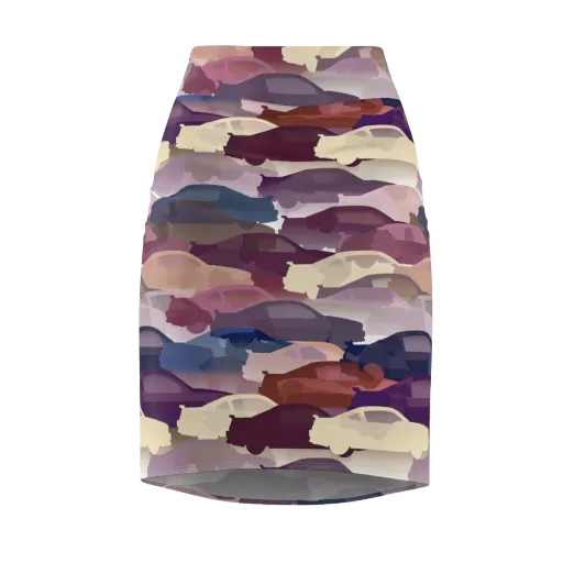 Chromatic Traffic on a Pencil Skirt