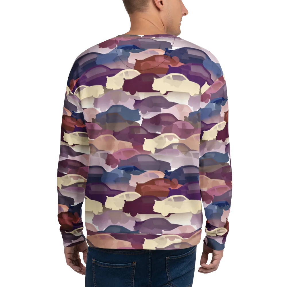 Chromatic Traffic on Sweatshirt — Back
