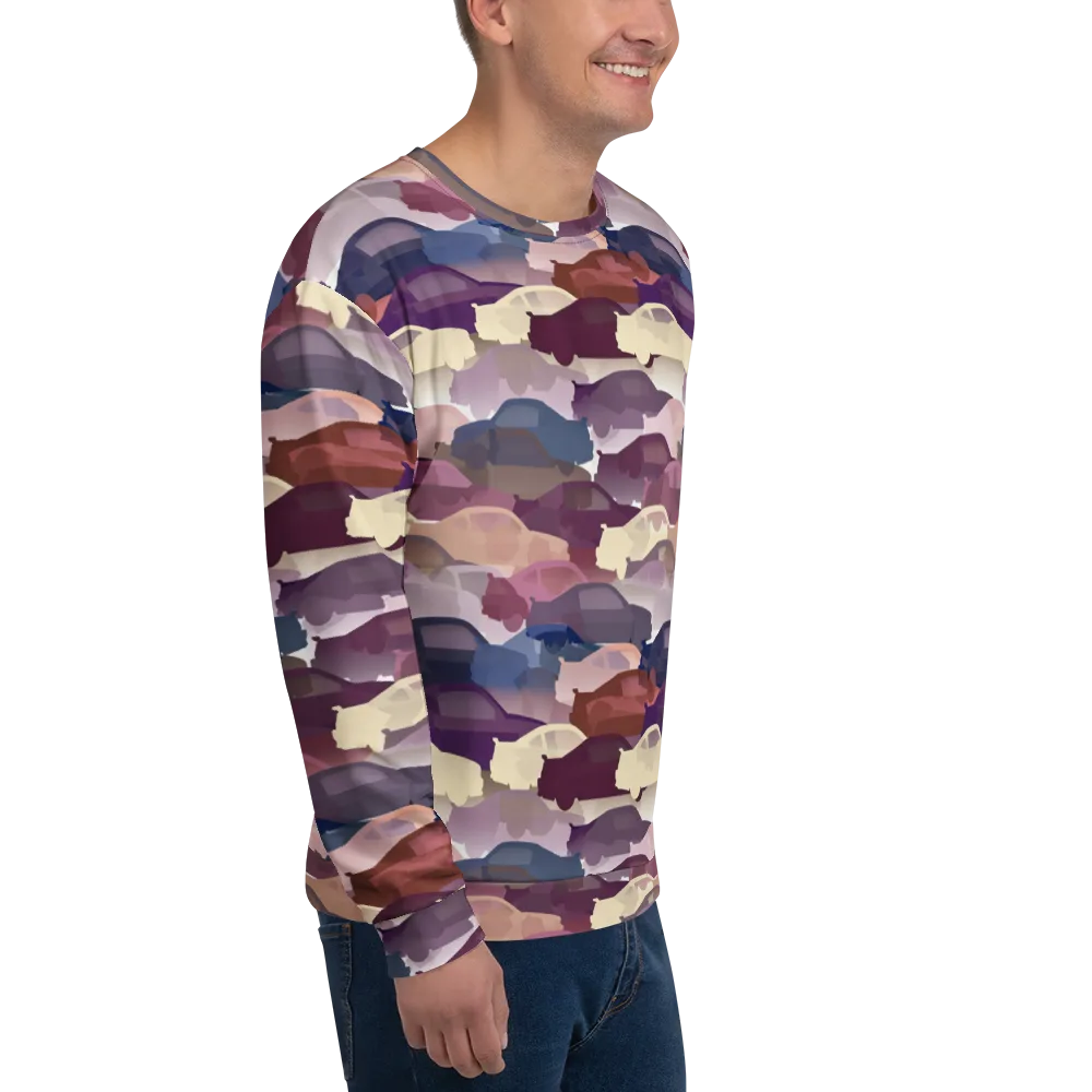 Chromatic Traffic on Sweatshirt — Right Front