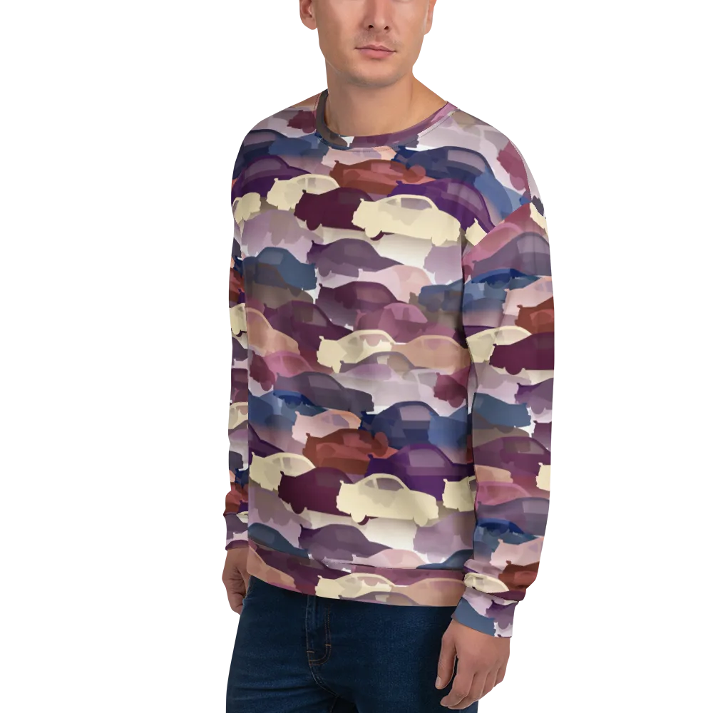 Chromatic Traffic on Sweatshirt — Left Front