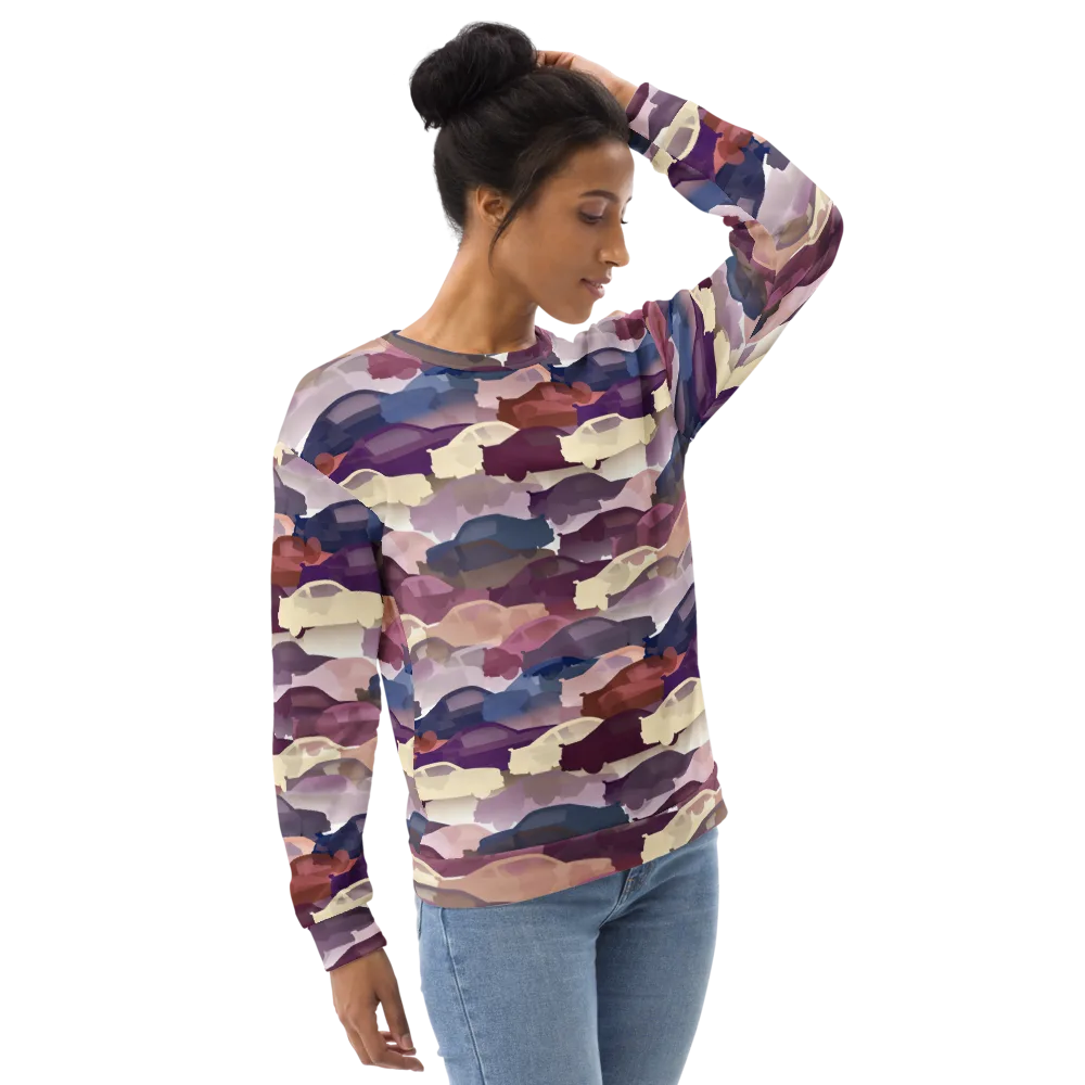 Chromatic Traffic on Sweatshirt — Right Front