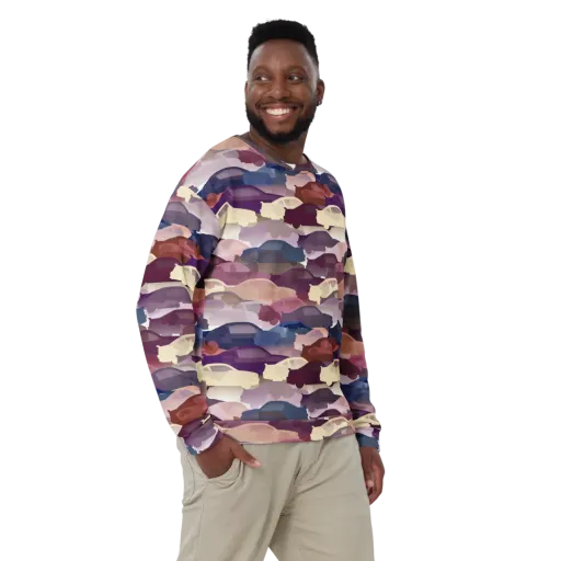 Chromatic Traffic on a Sweatshirt