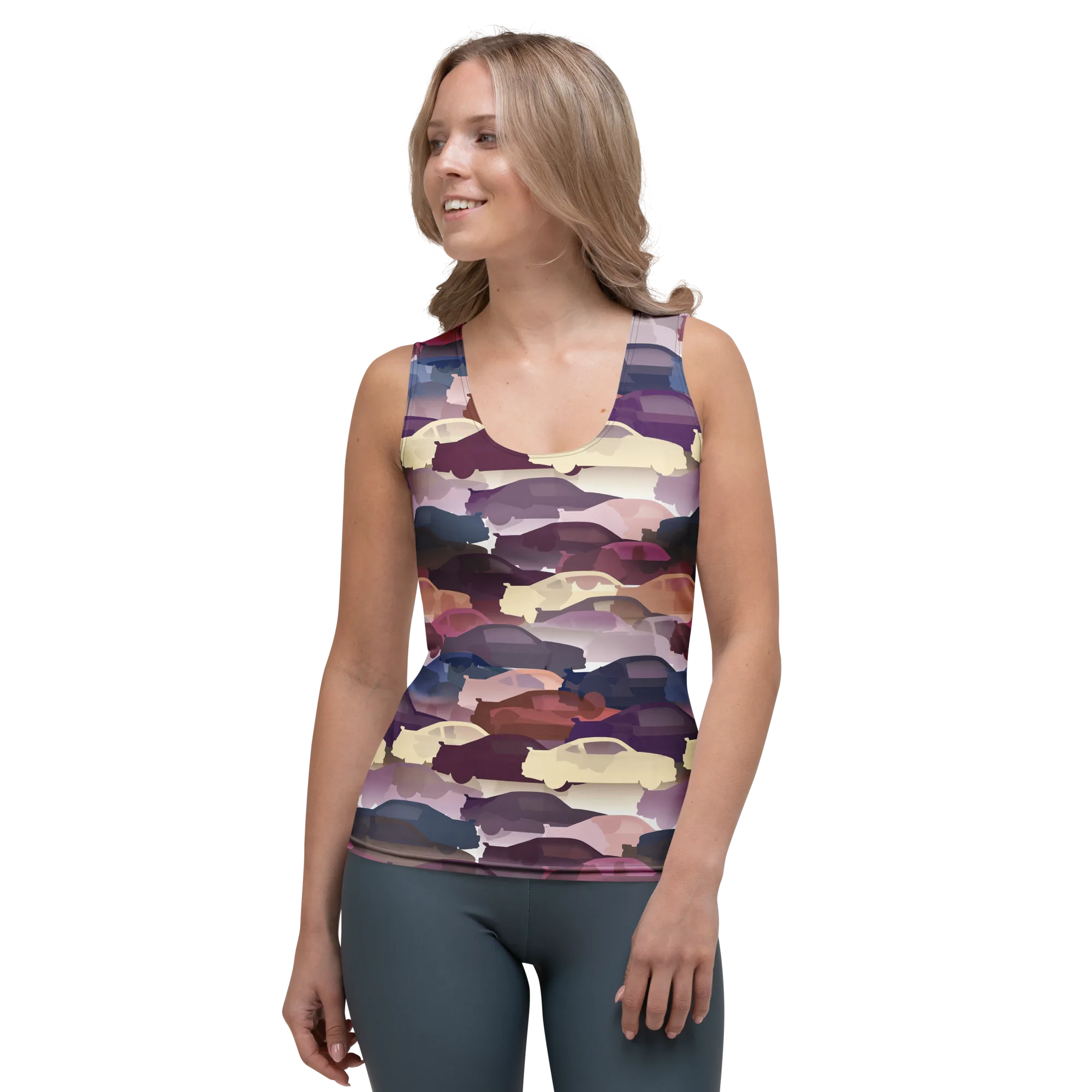 Chromatic Traffic on Women's Tank Top — Front