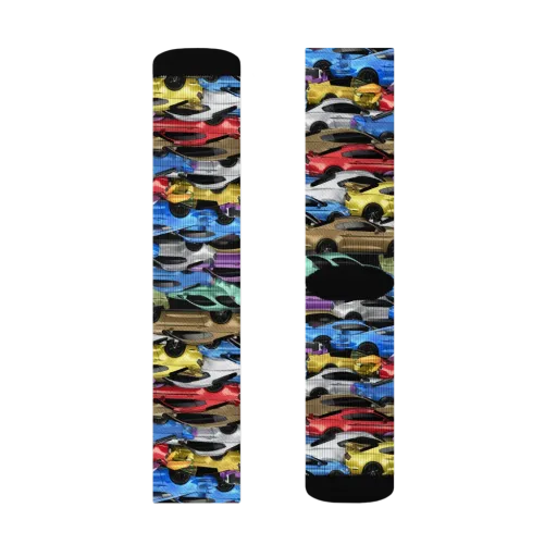Neon Motorpool on a Socks