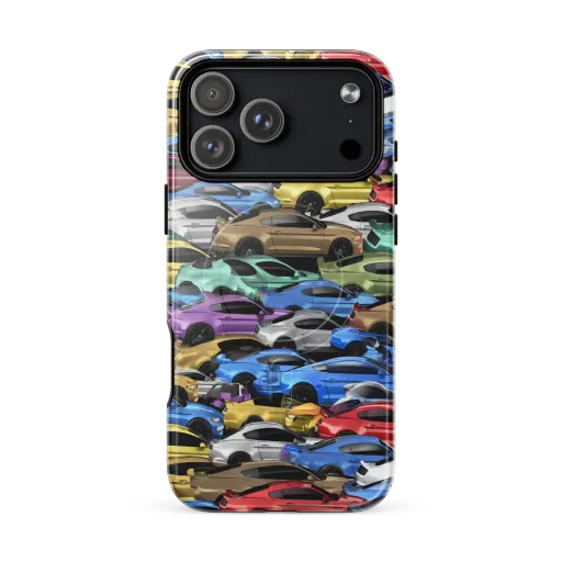 Neon Motorpool on a MagSafe Tough Case for iPhone®