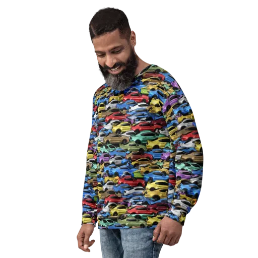 Neon Motorpool on a Sweatshirt