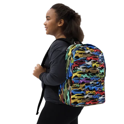 Neon Motorpool — Minimalist Backpack