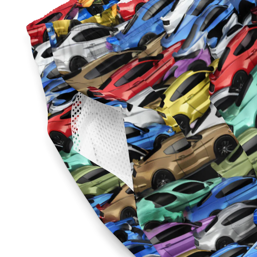 Neon Motorpool on Swim Trunks — Product details 2