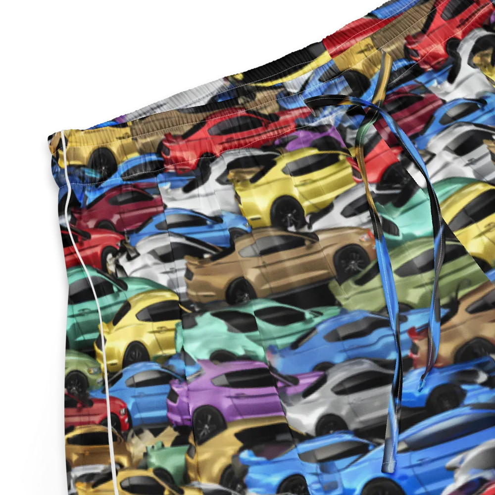 Neon Motorpool on Women's Pajama Shorts — Product details