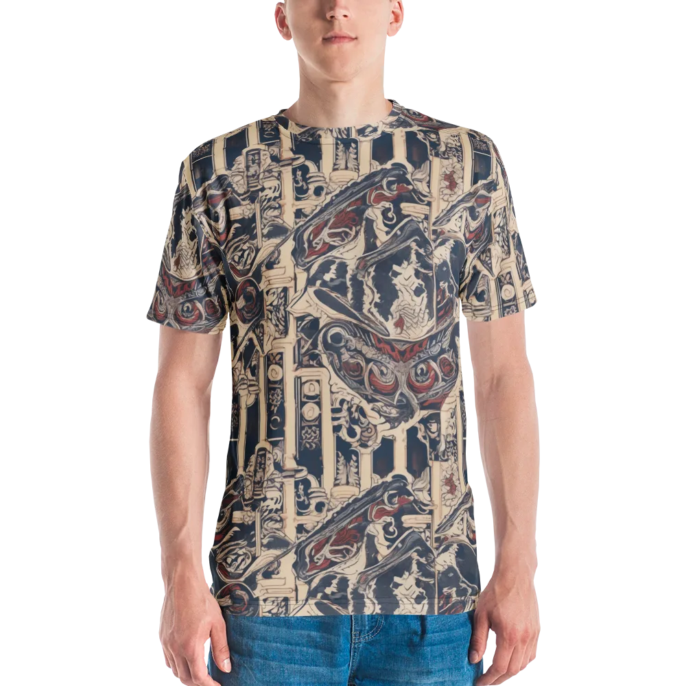 Crimson Reliquary on Men's Crew Neck T-Shirt — Front