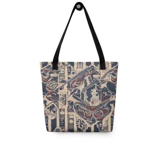 Crimson Reliquary on a Tote Bag
