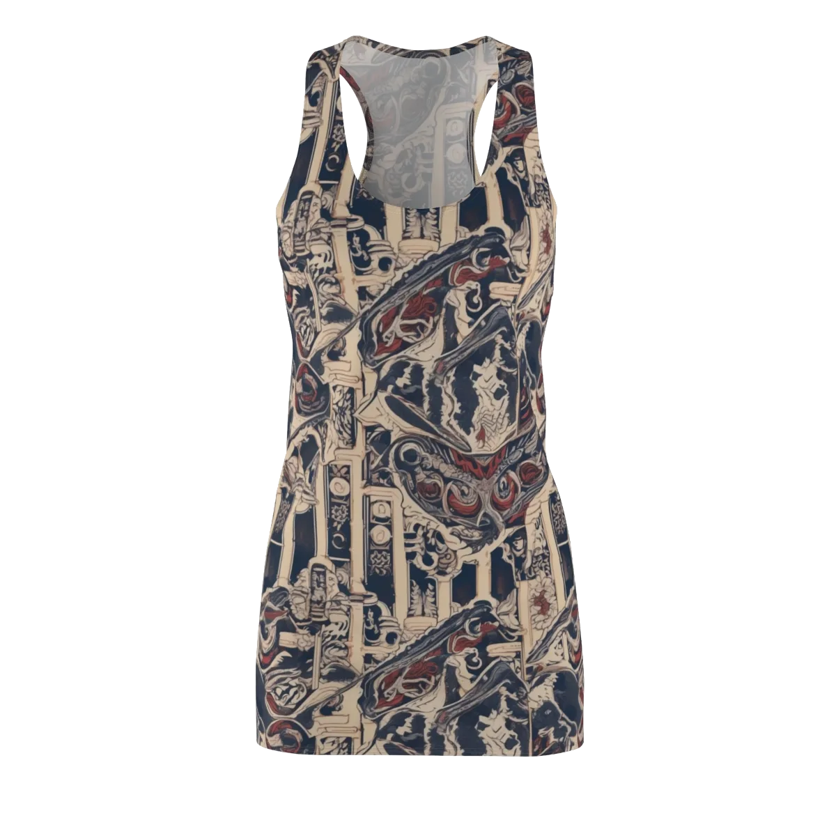 Crimson Reliquary on Racerback Dress — Front
