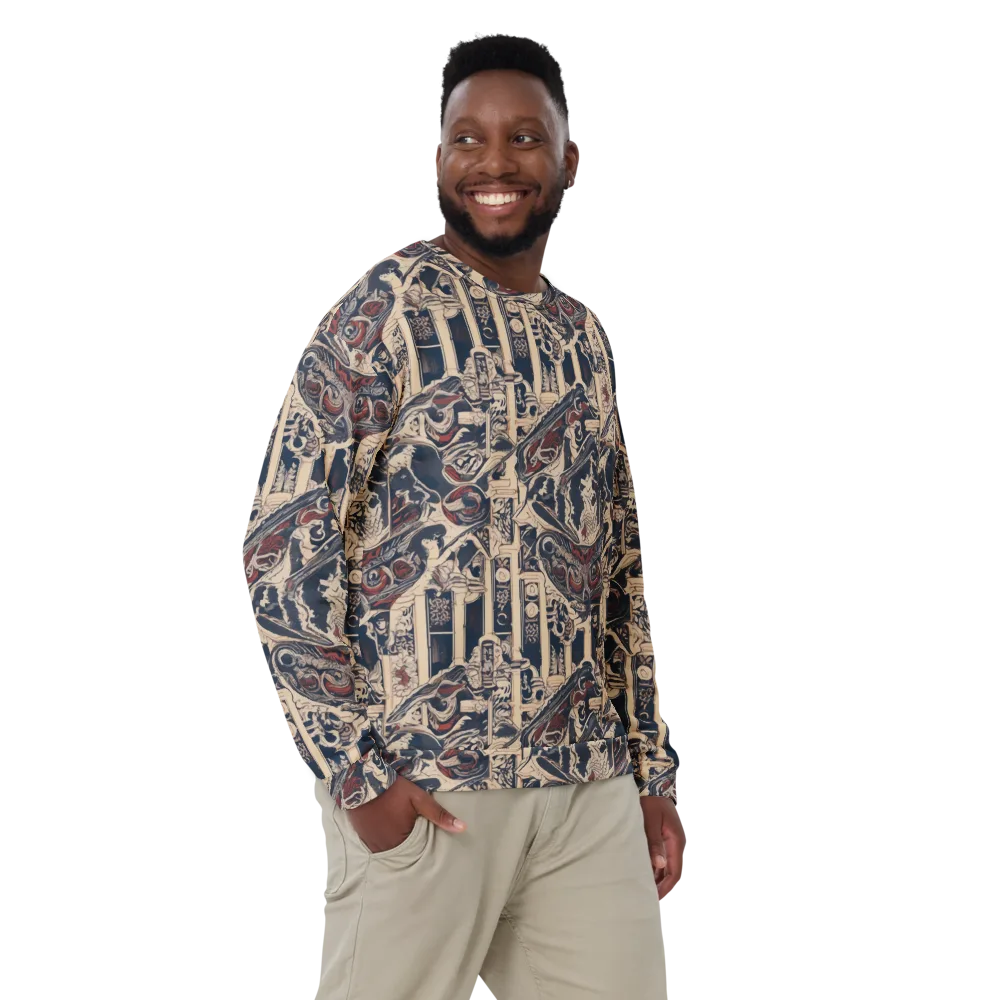 Crimson Reliquary on Sweatshirt — Front