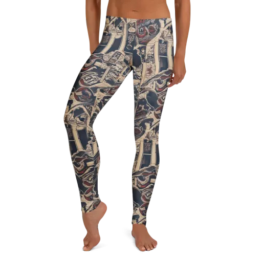 Crimson Reliquary on a Leggings