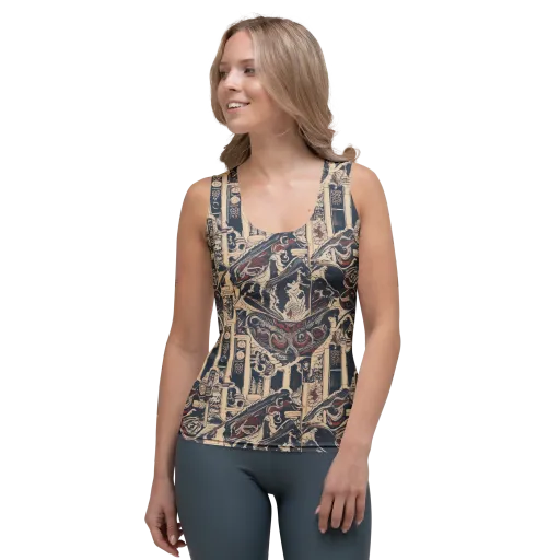 Crimson Reliquary on a Women's Tank Top