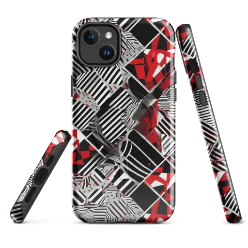 Striped Tectonics on a MagSafe Tough Case for iPhone®
