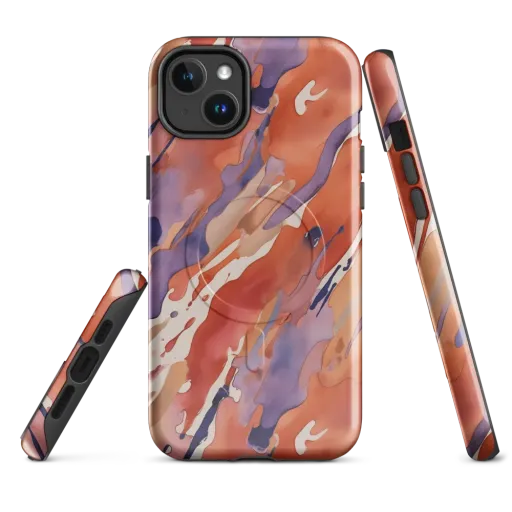 Painted Tides on a MagSafe Tough Case for iPhone®