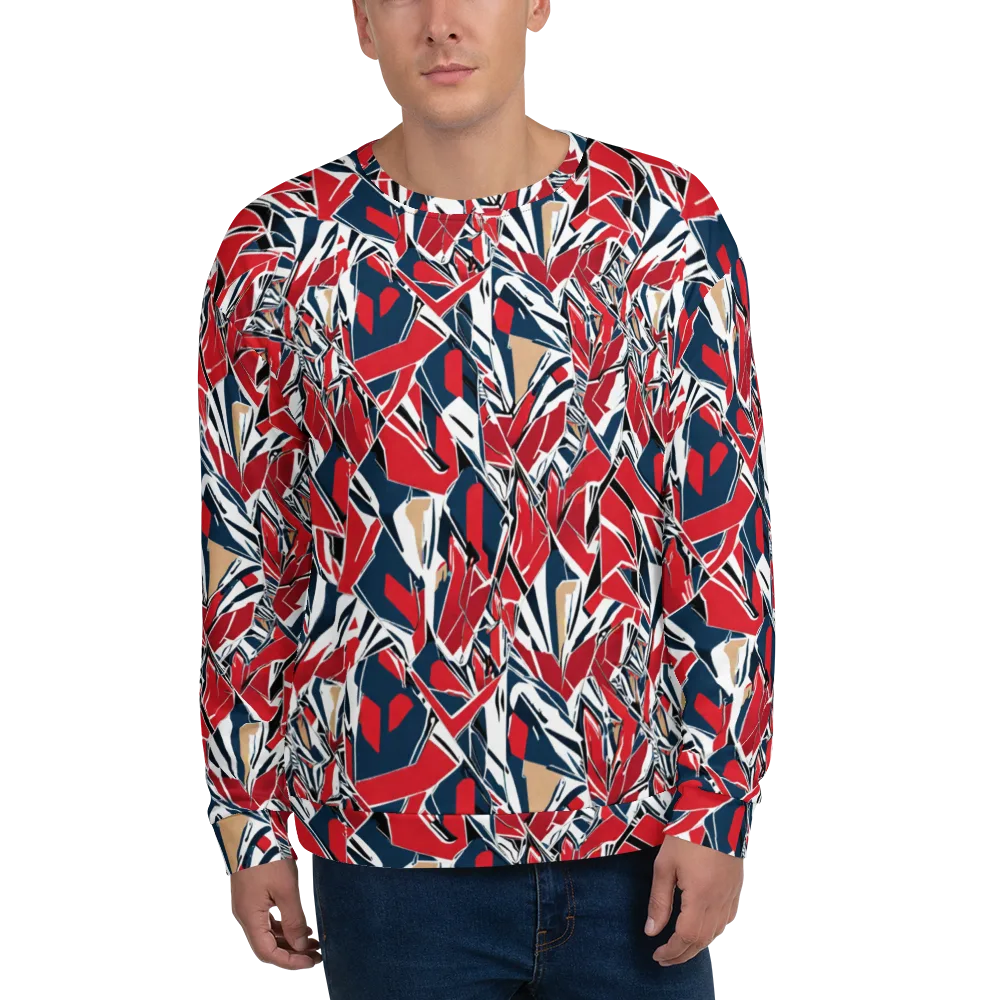 Crimson Shard on Sweatshirt — Front