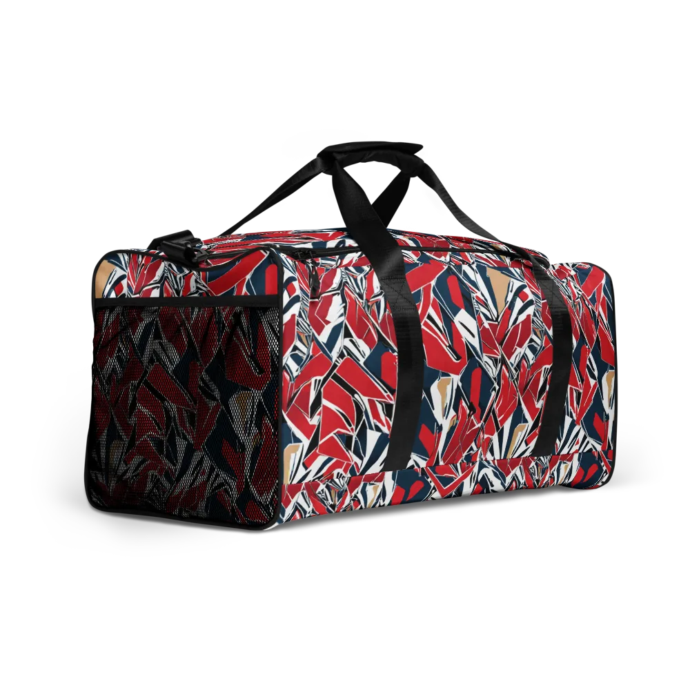 Crimson Shard on Duffle Bag — Right Front