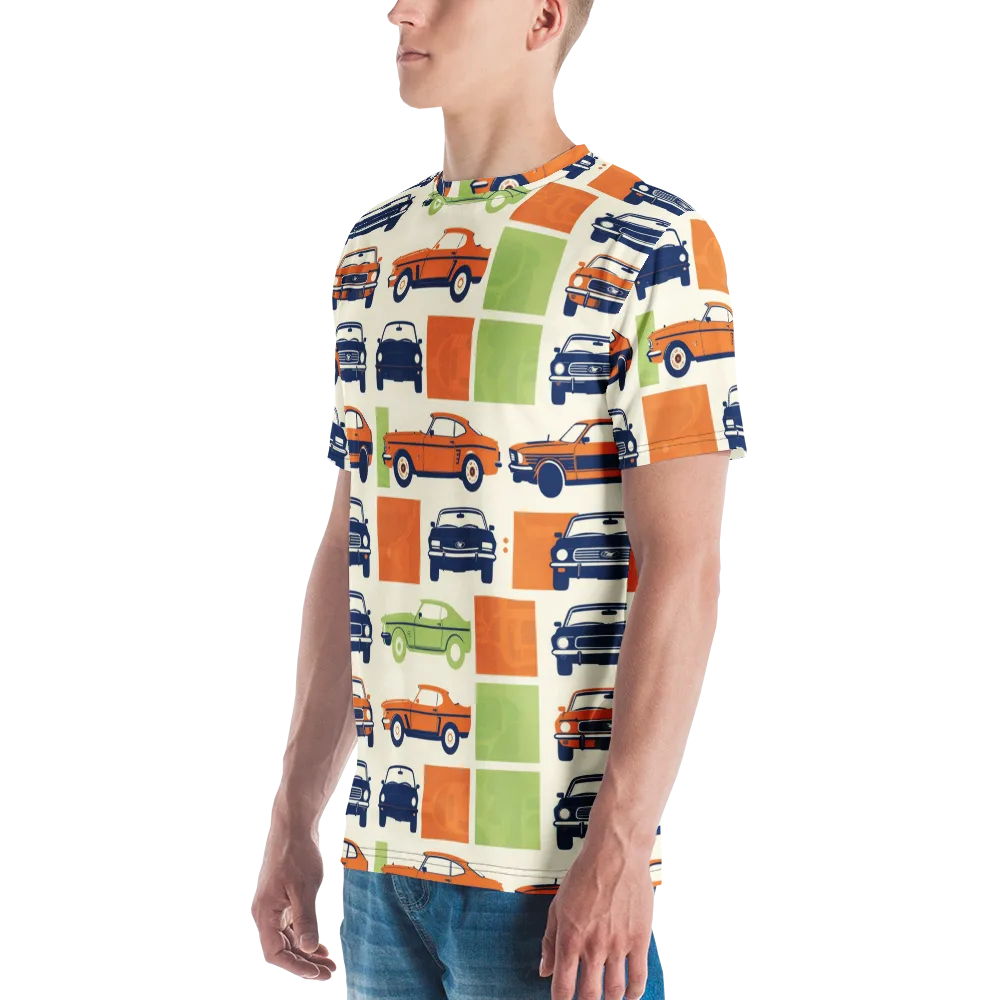 Chrome Orchard on Men's Crew Neck T-Shirt — Left