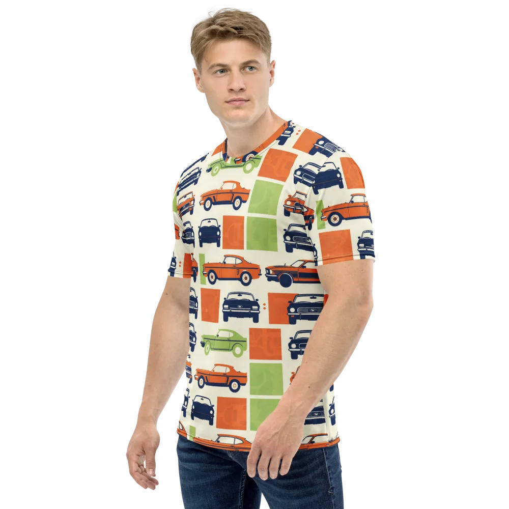 Chrome Orchard on Men's Crew Neck T-Shirt — Left