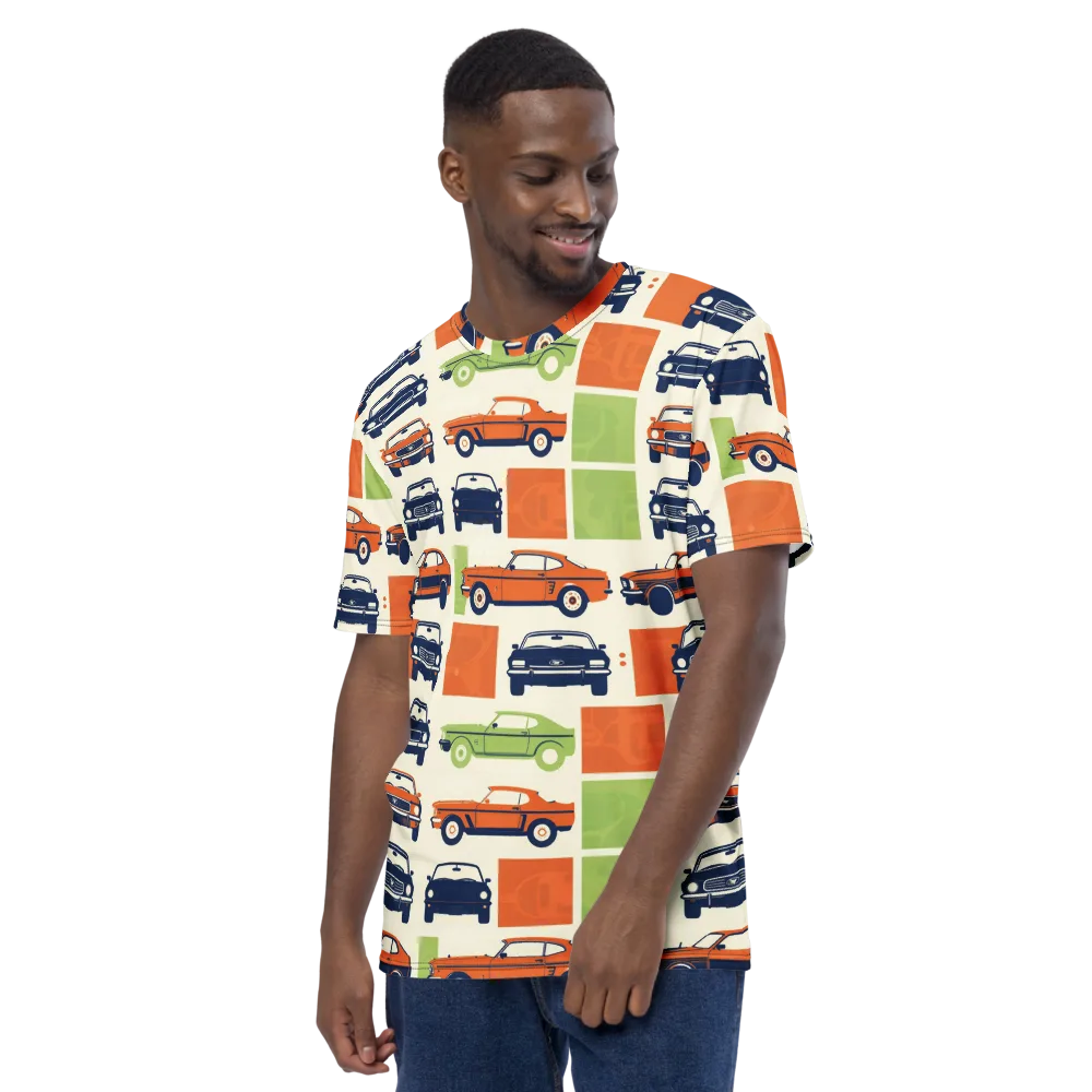 Chrome Orchard on Men's Crew Neck T-Shirt — Left