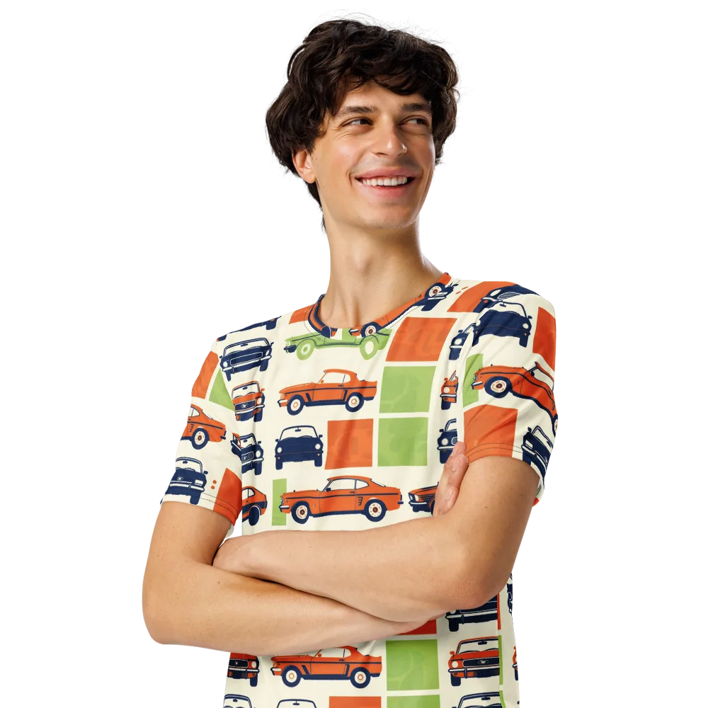 Chrome Orchard on Men's Crew Neck T-Shirt — Left Front