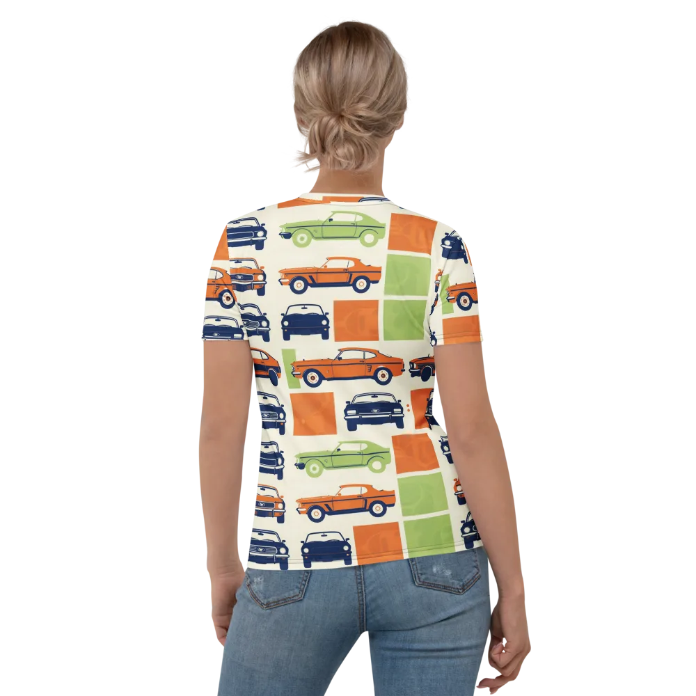 Chrome Orchard on Women's Crew Neck T-Shirt — Back