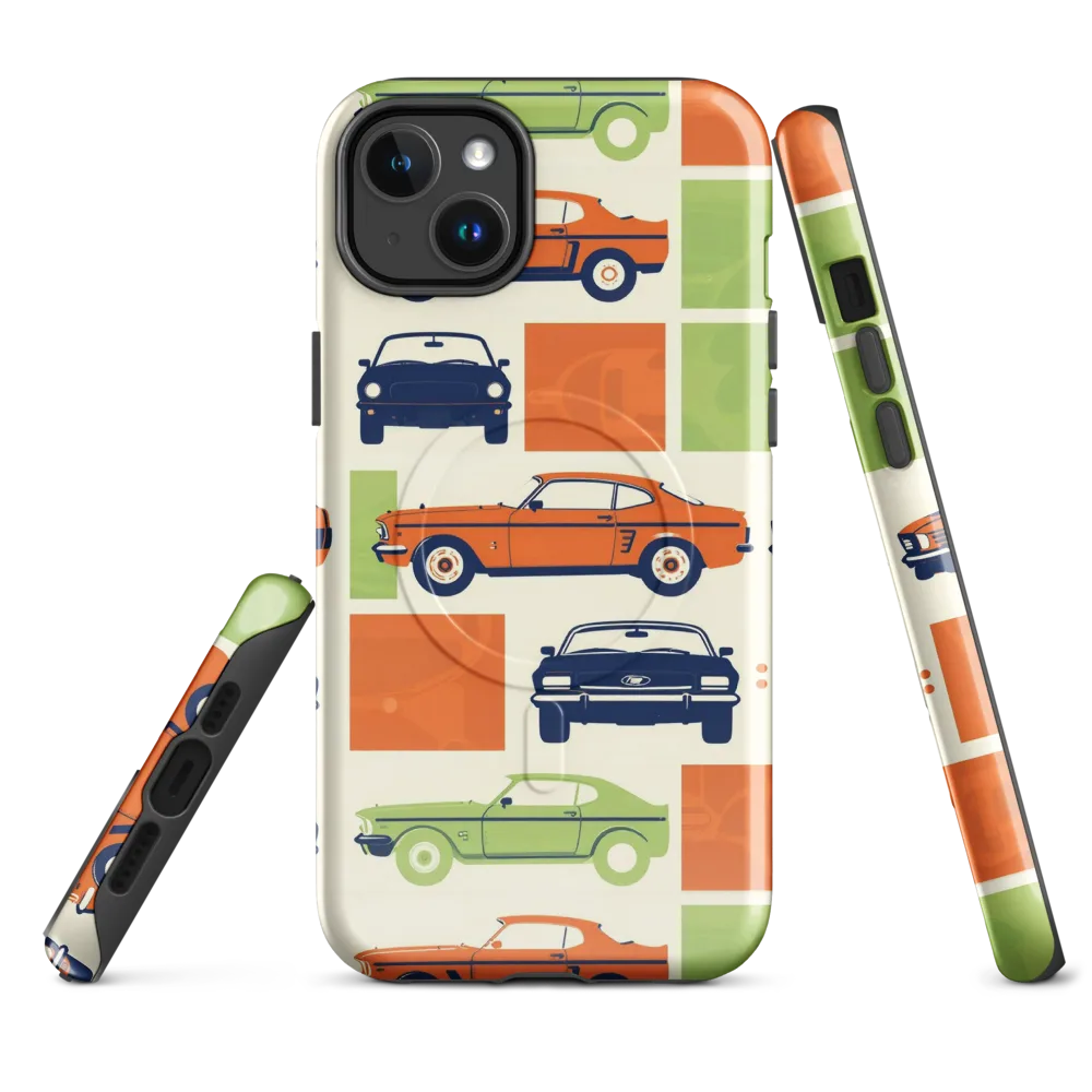 Chrome Orchard on MagSafe Tough Case for iPhone® — Front