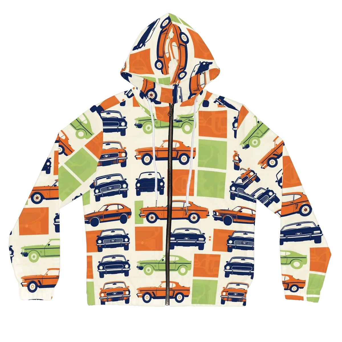 Chrome Orchard on Women's Full-Zip Hoodie — Front