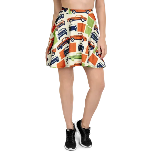 Chrome Orchard on a Skater Skirt