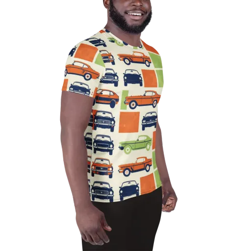 Chrome Orchard on a Men's Athletic T-Shirt
