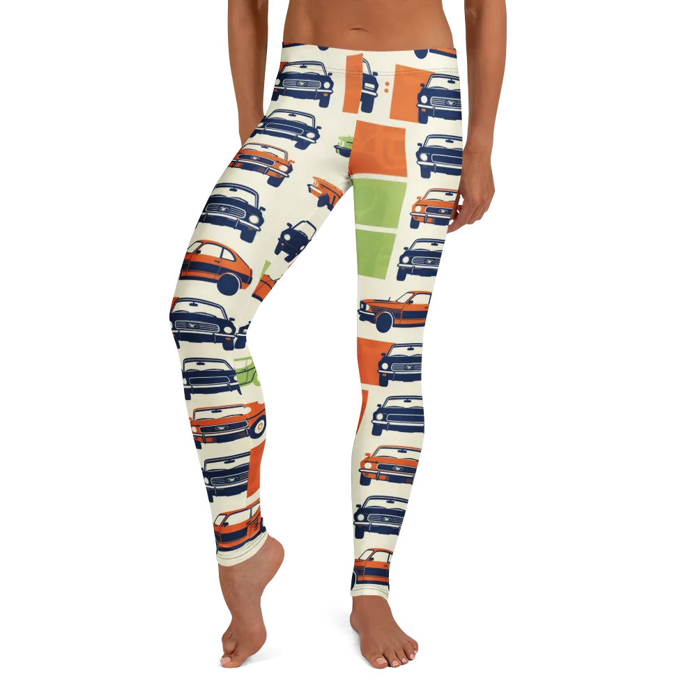 Chrome Orchard on Leggings — Front