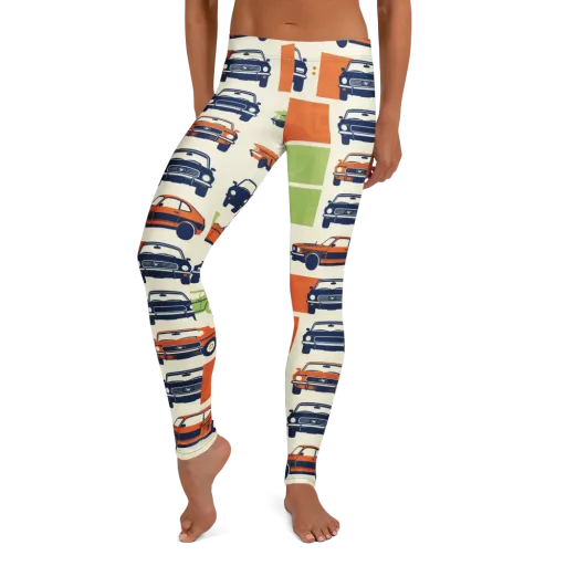 Chrome Orchard on a Leggings