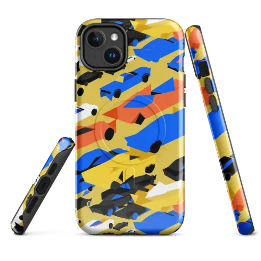 Neon Traffic on a MagSafe Tough Case for iPhone®