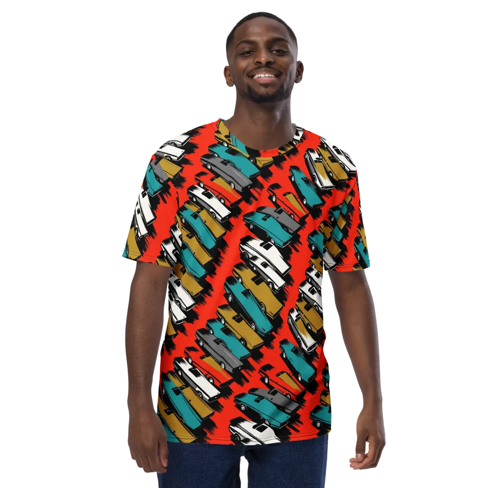 Chrome Riviera on Men's Crew Neck T-Shirt — Front