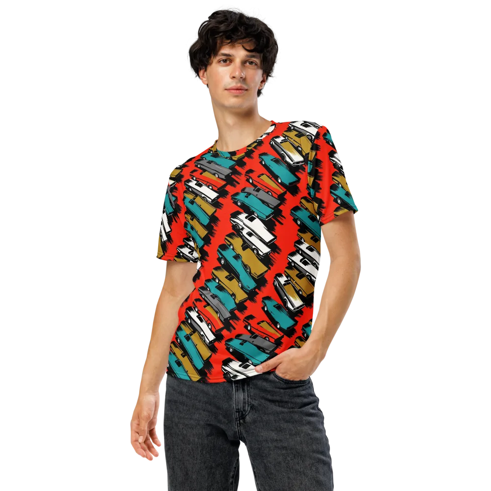 Chrome Riviera on Men's Crew Neck T-Shirt — Front