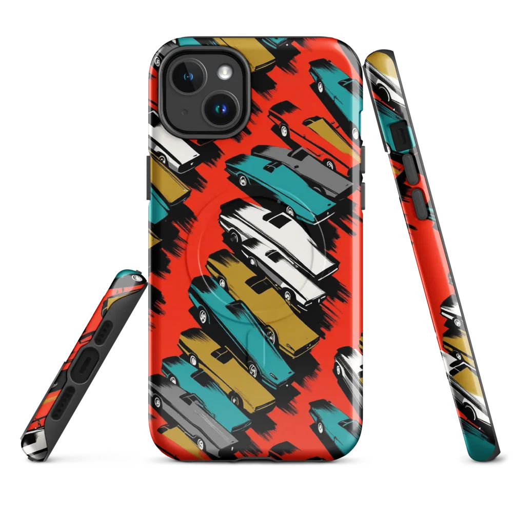 Chrome Riviera on MagSafe Tough Case for iPhone® — Front