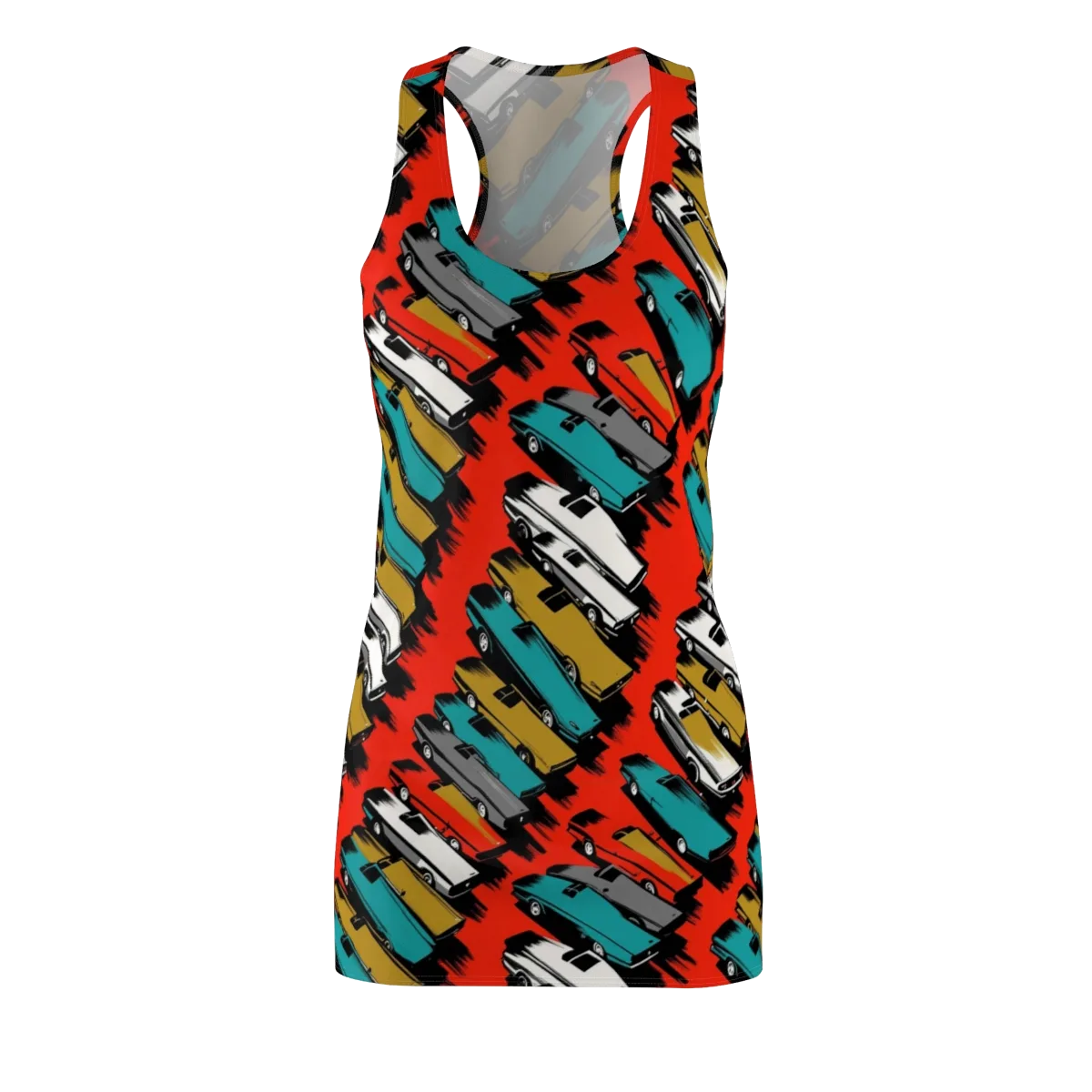 Chrome Riviera on Racerback Dress — Front