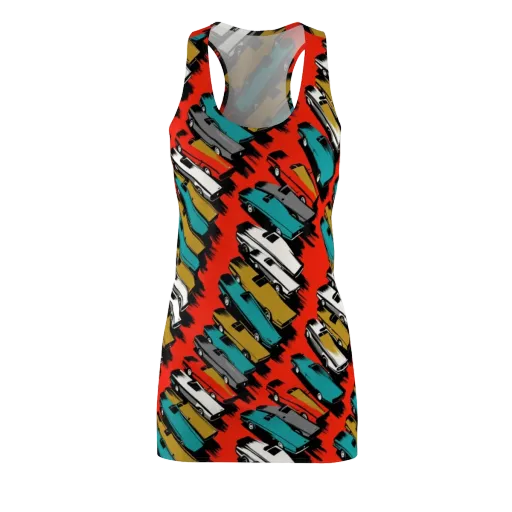 Chrome Riviera on a Racerback Dress