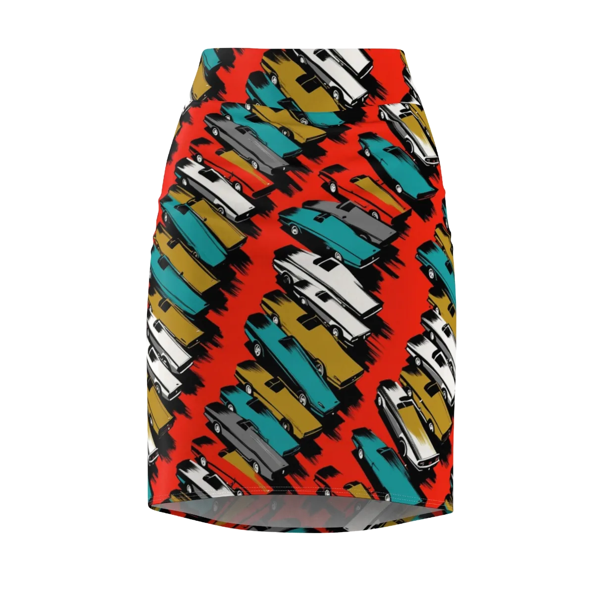 Chrome Riviera on Pencil Skirt — Front